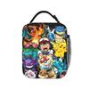 Ash Ketchum Crew Cartoon Lunch Bag For Men Custom Picnic Lunch Box Funny Portable Zipper Oxford Cooler Bag