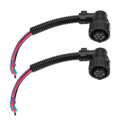 2 szt. 7-pinowe światło tylne lampy Wtyczka złącza naprawczego Okablowanie Pasuje do Sprintera Fiata Ducato Renault MasterII