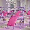 Widened Yoga Chair - Professional Foldable Yoga Prop with Thickened Seat, Auxiliary Stool for Yoga Practice & Meditation