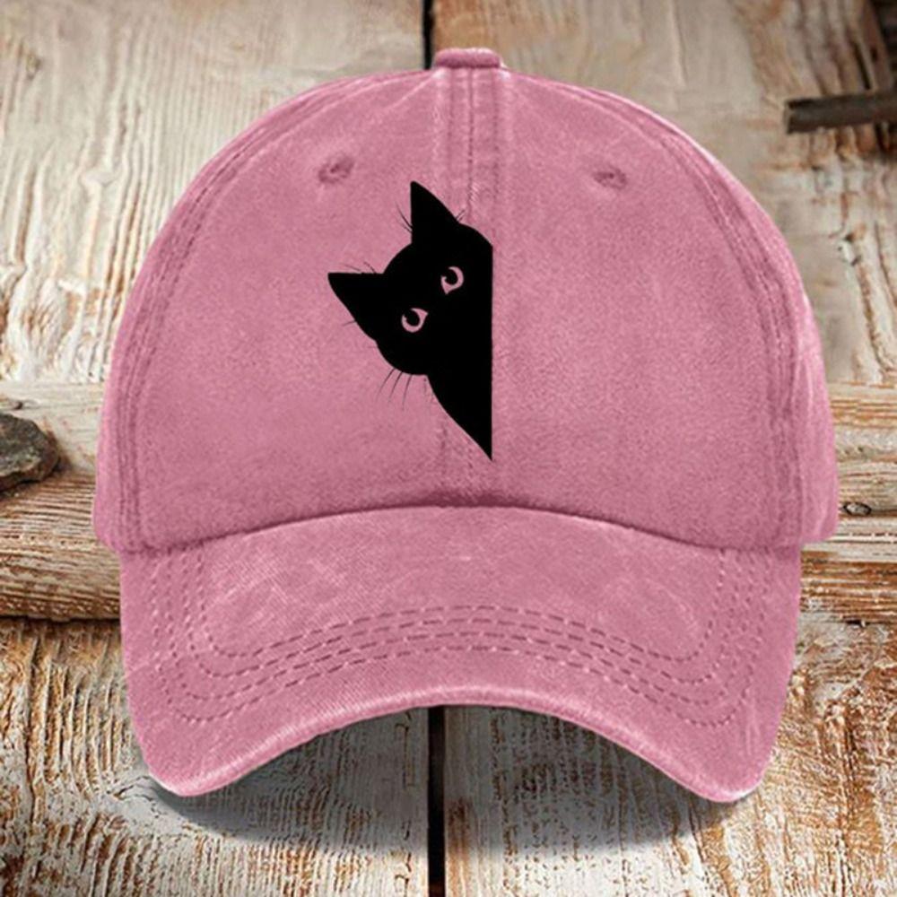 Washed Cotton Visor Baseball Cap Baseball Hats For Man Women Hiking Fishing Vacation