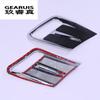 Car Styling Front Fog Lamps Cover Grille Slats Car Fog Lights Cover Decoration ABS Stickers Strips for Volvo XC60 2014-2016 Year