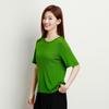 New 100% mulberry silk comfortable loose 120 knit vest women's versatile silk T-shirt