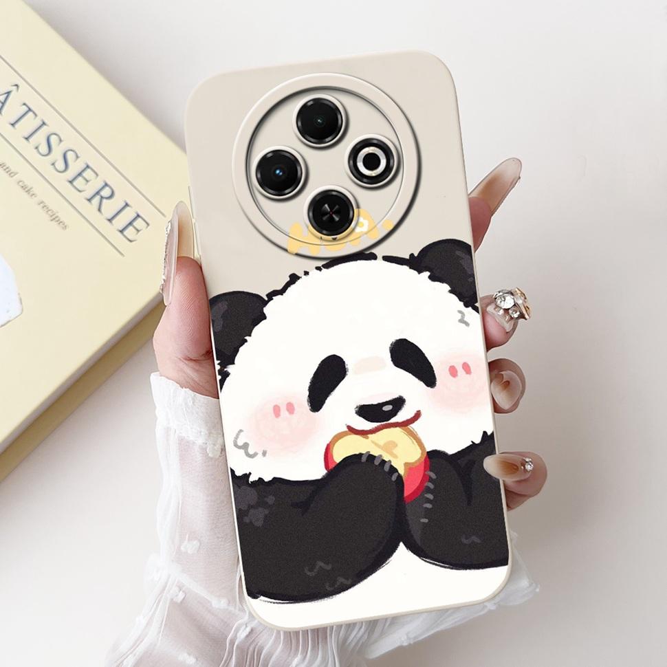 For Tecno Spark 30C Case kl5  kl5n Soft Silicone Lovely Panda Cover For Tecno Spark 30 30C 30 Pro Spark30C Phone Cases Coque