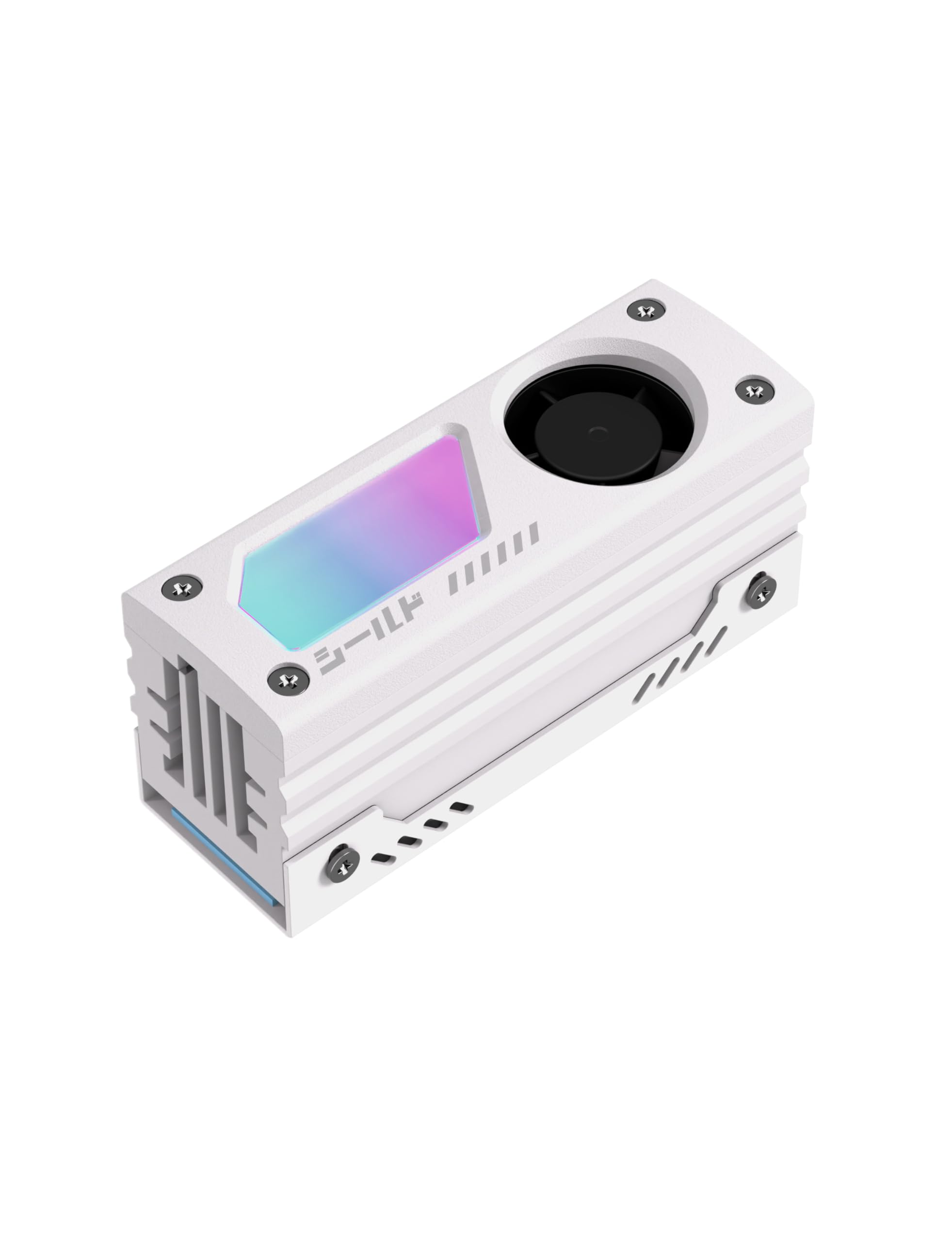 

Shield ARGB 2280 SSD Heatsink 20mm PWM High Speed High Performance Made of Compatible with 5V 3Pin ARGB Silent Efficient Heat Dissipation Overheating