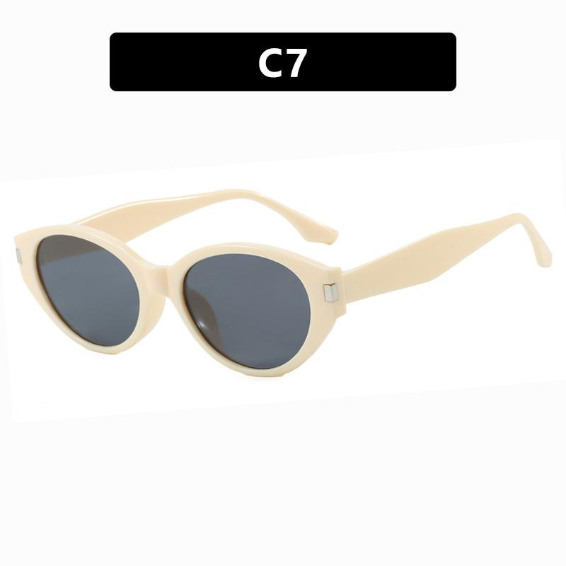 Korean version of Coco glasses cat eye sunglasses new sunglasses anti-ultraviolet Xiaohongshu sunglasses