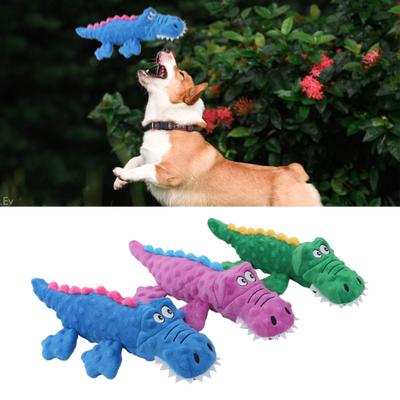 Plüsch Alligator Hundespielzeug Reißfest Lieblich Leicht Bissfest Jagdhund Robust