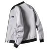 XS-4XL Men's Jacket Autumn Thin Long Sleeve Baseball Uniform Windproof Cycling Jacket Solid Zipper Casual Jacket