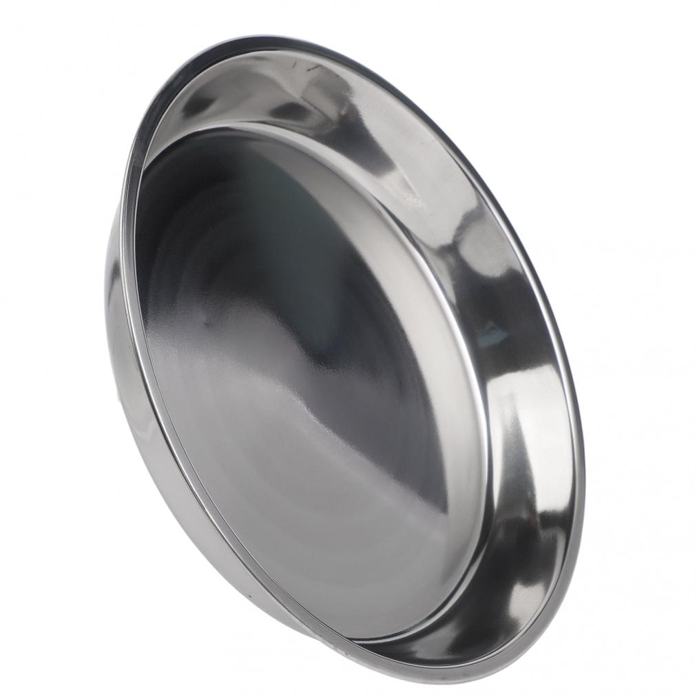 Cold Plate Crust Dinnerware Flat Plate Round Stainless Steel