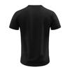 Men's Textured Ribbed Quick-Dry Short Sleeve Henley Shirt.