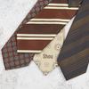 Maillard Style 8CM Retro Beige Coffee Champagne Tie - Korean Casual and Formal Fashion for Men