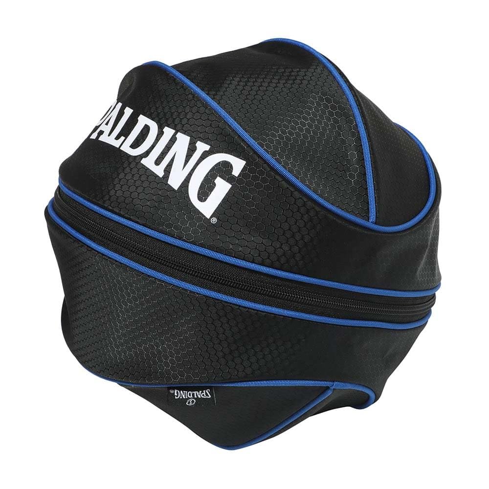 SPALDING Ball Bag Light, Blue and White, 27cm Diameter, 49-008BW