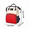 Travel Mommy Bag Large Capacity Durable Zipper, Multi-Pocket Gym Travel Diaper Bag with Secure Straps