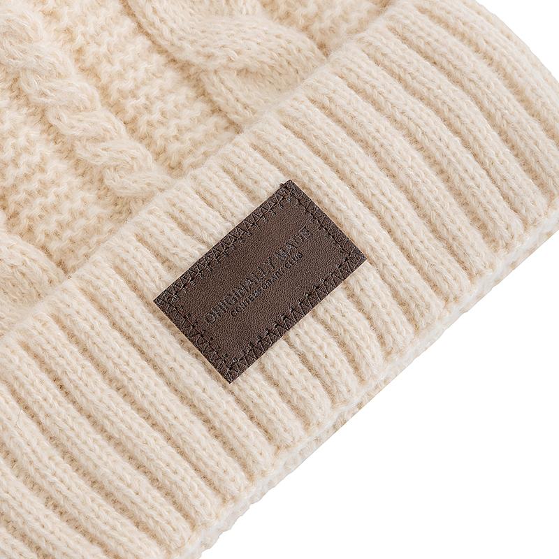 Neue Partner-Beanie Mode Wintermützen für Männer Frauen Warm halten Dandy-Hüte Outdoor Strickmütze