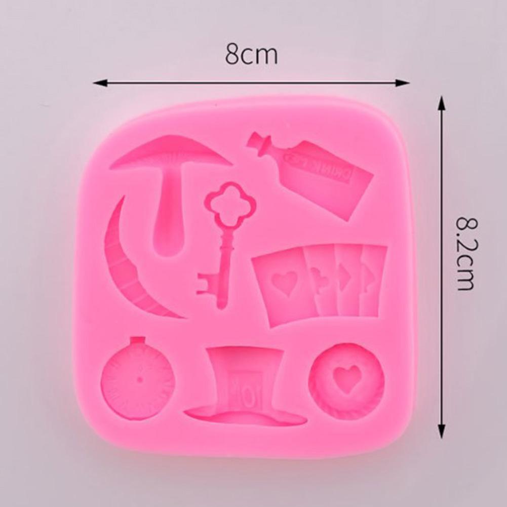 Sugarcraft Silicone Mold DIY Magician Props Shape Cake Decorating Tool Fondant Chocolate Clay Moulds for Baking
