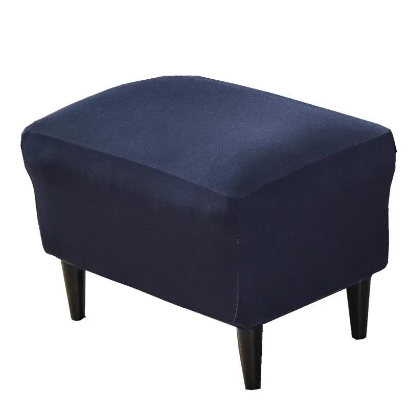 Elastic Wing Chair Cover Stretch Spandex Wingback Sofa Slipcovers Solid Color Wing Armchair Covers with Seat Cushion Covers