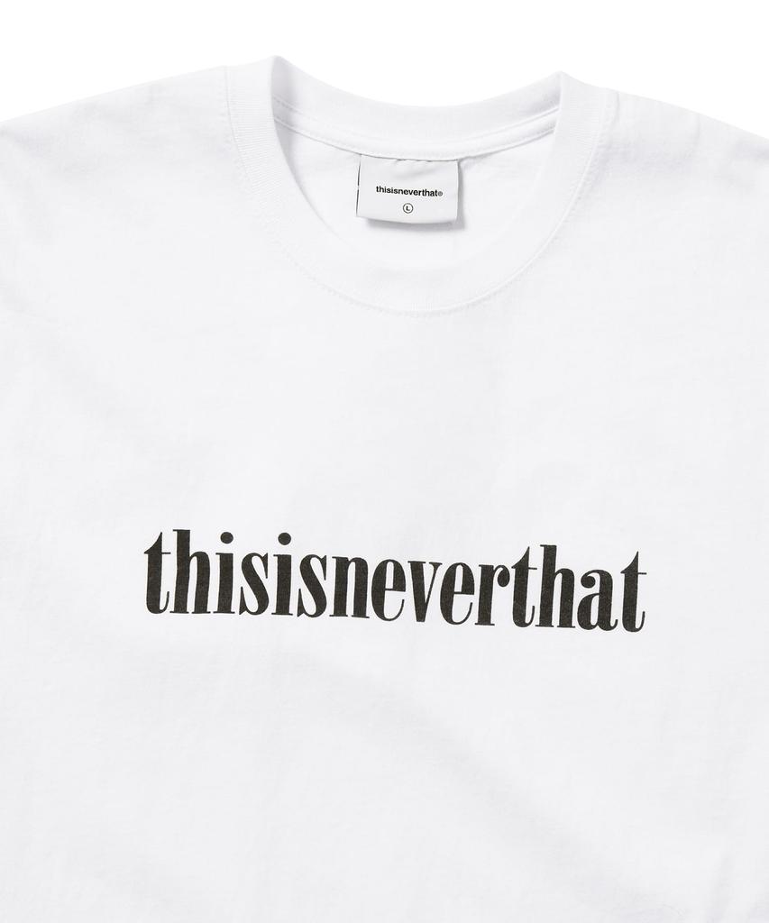 THISISNEVERTHAT Onyx Logo Tee White