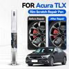 Purpose Vehicle Car Paint Touch Up Pen For Acura TLX Car Wheel Scratches Repair Pen Matte Black Dark Gun Gray Silver Black Paint