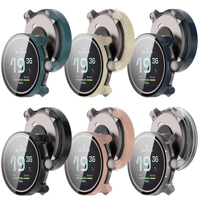 Anti-Scratch Protective Case PC+Tempered Cover Shell New Screen Protector for Suunto Race