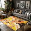 Cozy Modern Abstract Area Rug Non-Slip Indoor Outdoor Doormat Home Decor Floor Mat Living Room Bedroom Accent Rug Stylish Design