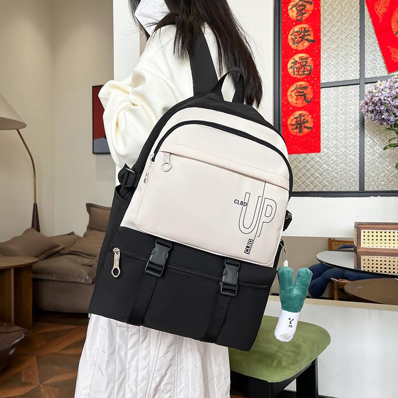 Three-Piece Backpack Set Large Capacity Student Schoolbag Junior Senior High School Backpack for Gilrs