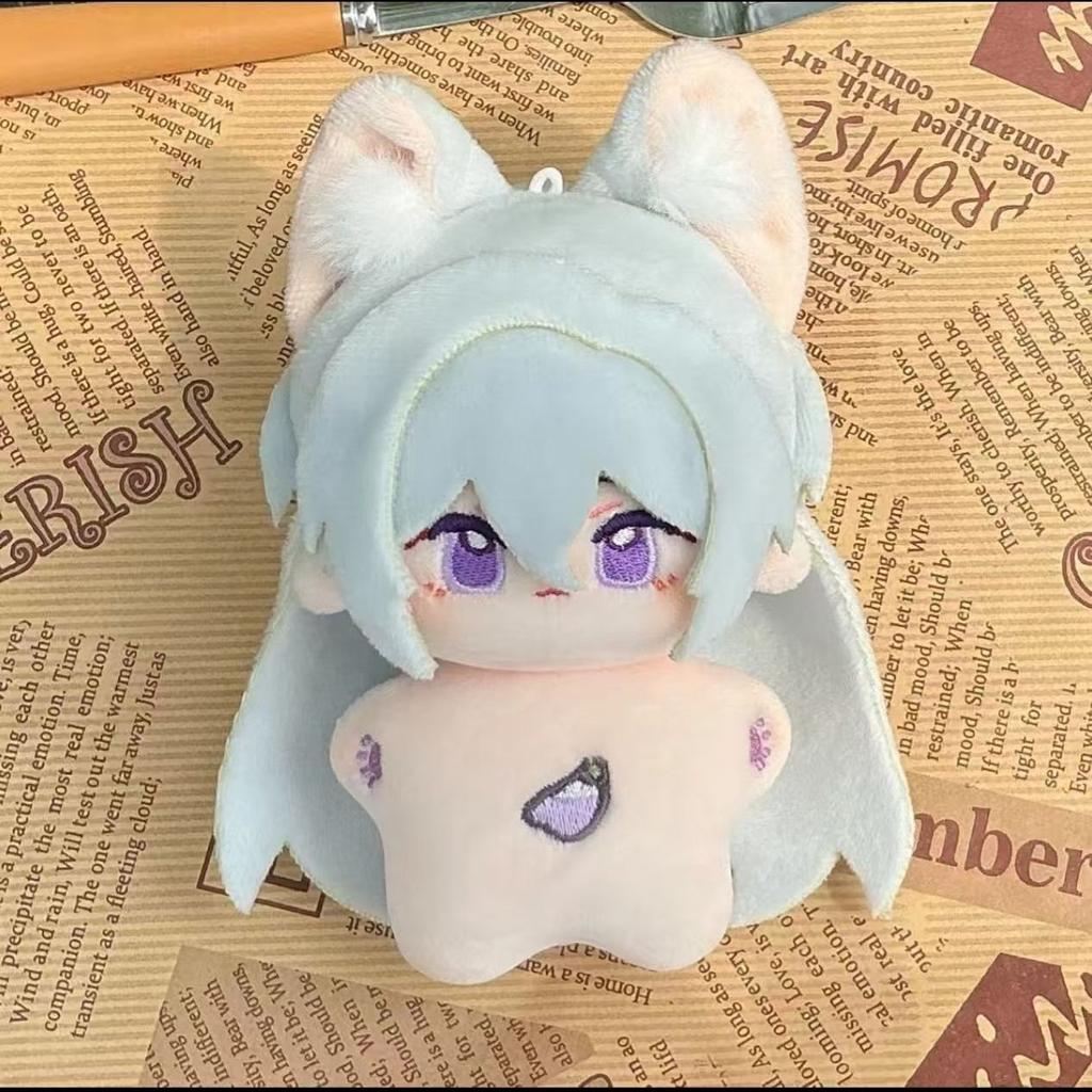 10Cm Game Ayn Clarence Rorschach Alkaid Anime For All Time Soft Keychain Plush Cute Stuffed Backpack Pendant Plushie Gift