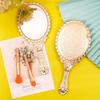 Face Makeup Mirror Portable Ancient Court Mirror Portable Cosmetic Mirror High-Quality For Home Travel Office
