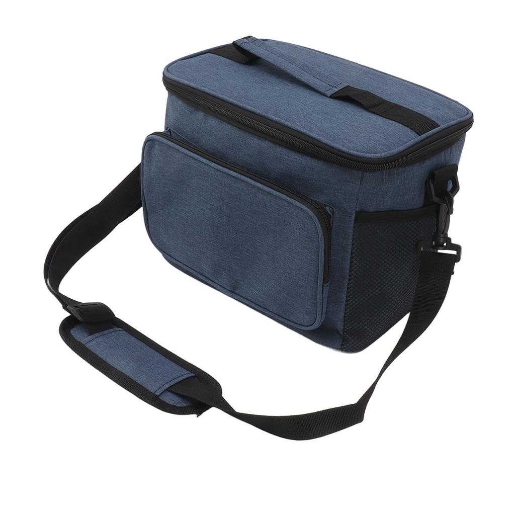 Lunch Bag 10L Collapsible   Strap Leakproof Portable Handle Insulated Lunch Bag for Camping Travel Beach
