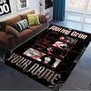 Name Custom Motley Carpet Rug for Living Room Bedroom Home Sofa Decoration,Kids play Non-slip Floor Mat