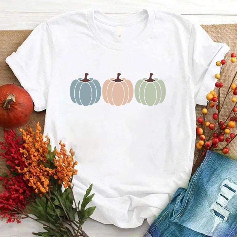 

New Funny Pumpkin T Shirt Unisex Short Sleeve O Neck Summer Casual Letter Printing T-Shirt Top Tee XXXL