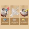 User friendly Cup Lid Cleaner 3 Way Design Scraping Scrubbing Wiping Kitchenwares Plastic Tool