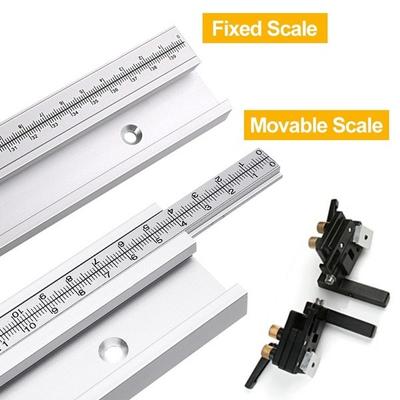 Pracovní stůl DIY Chute Scale Bar Univerzální dřevoobráběcí stůl Úprava limitu
