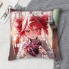 Virtual Kasane Doublesided Printed Square Decorative Cushion Cover for Sofa Living Room Home Decor