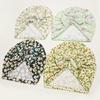 New Creative Cute Baby Bow Hat, Summer Thin Printed Baby Hat, Baby Fetal Hat