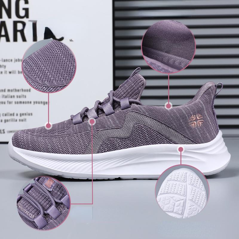 Fashion Comfort Flat Sole Sneakers Women 2024 Autumn New Mesh Breathable Casual Shoes for Women Running Women's Shoes Zapatos De Mujer