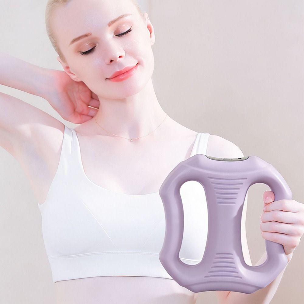 USB Charging Fascia Massage Ring Adjustable Speed Muscle Handheld Massager Full Body Relaxation