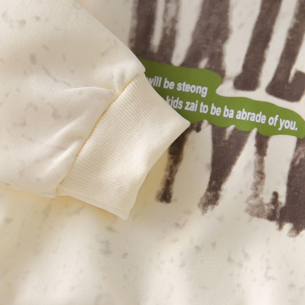 Kids Casual Long-Sleeve Set, Comfortable Daily Wear Outfits