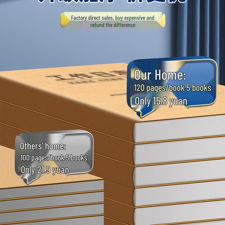 Business Meeting & Work Log Notebook for Office and Construction