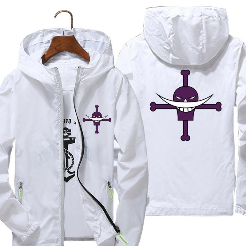 Pirate Anime Windproof and Sunscreen Thin Jacket Hooded Jacket
