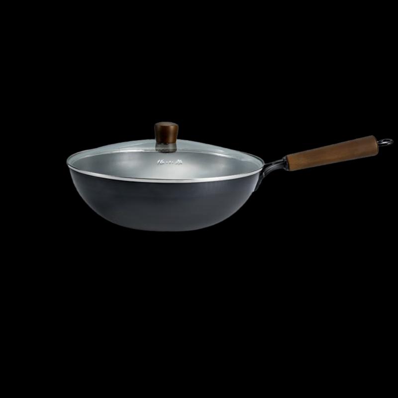 Zhang Xiaoquan 32cm Uncoated Fine Iron Wok