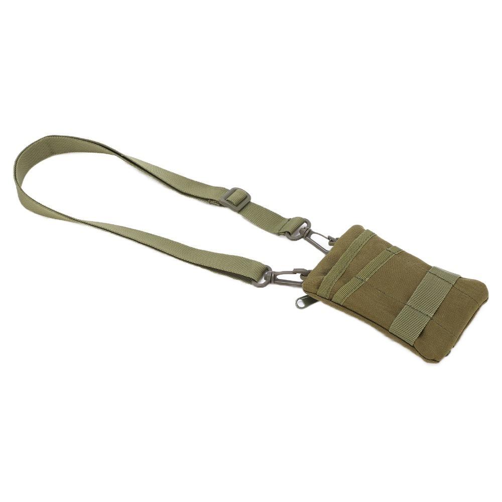 Durable Zipper Closure Waist Bag Portable Mini EDC Pouch Pouch Camping