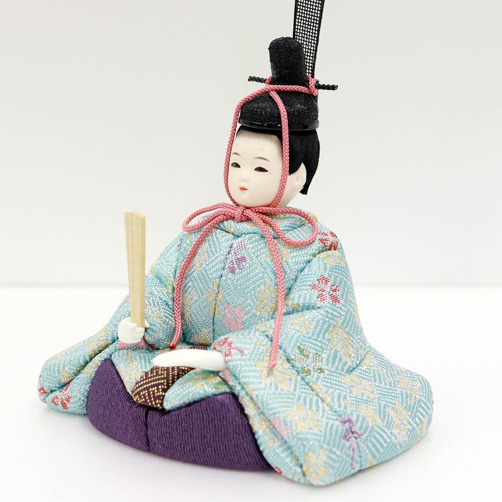 Hina Dolls Hina Dolls Imperial Prince Decoration Kimekomi Dolls Kimekomi Imperial Prince Decoration Kazushu Kimura Momoyama Hina Pink Width 45 X Depth