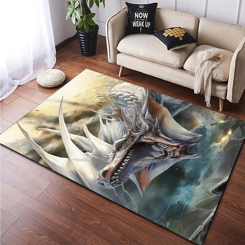 Chinese Dragon Art Printed Carpet for Living Room Large Area Rug Soft Mat E-sports Chair Carpets Alfombra Gifts Dropshopping