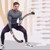 1 pair Stainless Steel Gym Battle Rope Replacement Spring Arm Strength Rope  Exercises Expander