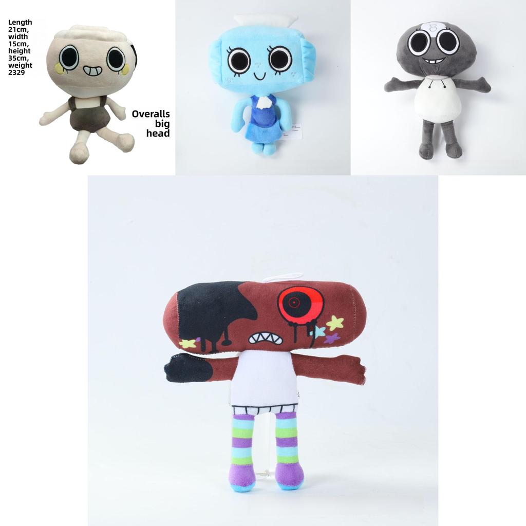 Dandy World Boxten Brightney Poppy Sprout Cosmo Glisten Spelkaraktär Gosedjur För Samlare Och Barn