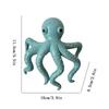 Plant Pot Hanger Resin Hangable Climbing Decoration Octopus Figure Plant Pot Hanger for Vase Terrarium Home Fence Balcony Patio