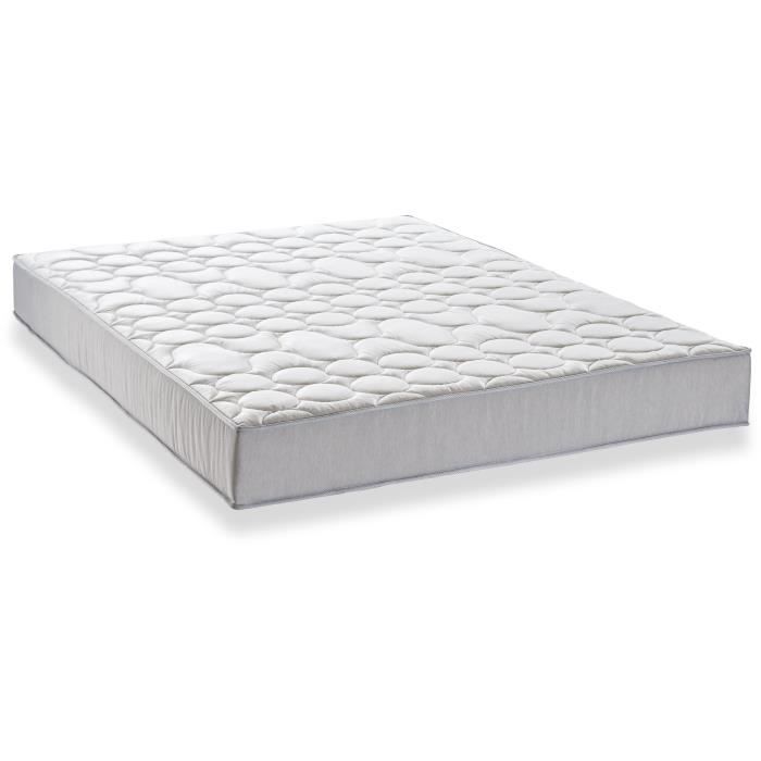 Ready To Sleep Pack - Mattress + 160x200 Bed Base + Duvet + 2 Pillows - Springs - 5 Zones - 19 Cm - DEKO DREAM Zen Firm