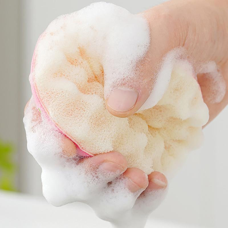 Dish Sponge With Suction Cup Non-Scratch Donut Sponge Set With Suction Cup Quick Drainage Dishwashing Brush For Kitchen