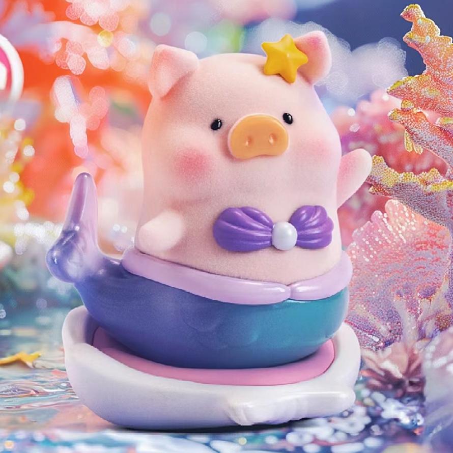 New Original Lulu The Piggy Ocean Series Blind Box Figure Trendy Doll Collected Figure Accessories Toy Children Birthday Gift