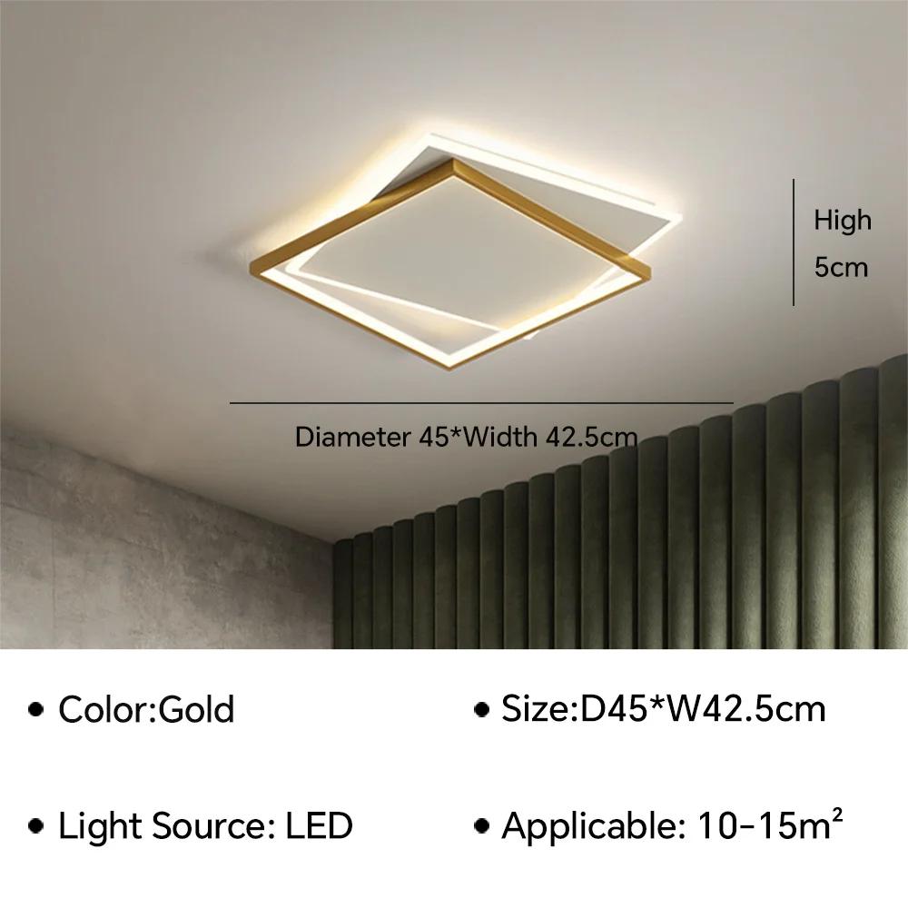 Modern LED Ceiling Lamp For Living Dining Room Bedroom Children's Room Study Hall Cafe Home Decor Indoor Lighting Fixture Lustre
