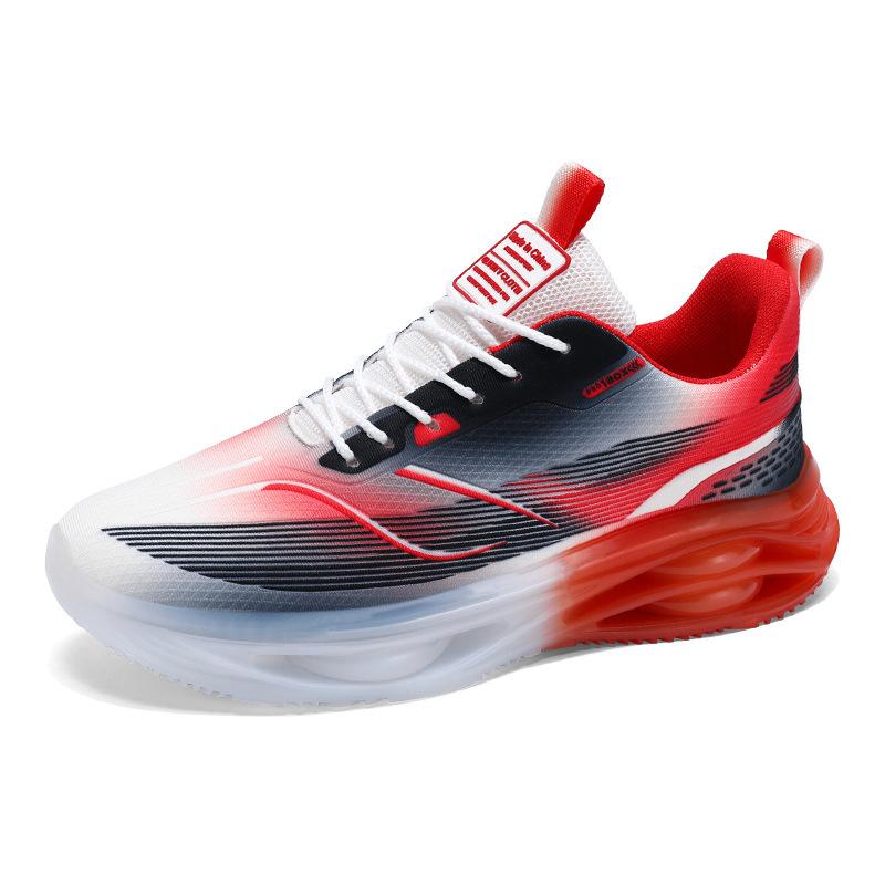 Spring Men's Platform Running Sneakers Large Size Casual Breathable Men's Shoes Douyin Live Outdoor Trendy Shoes